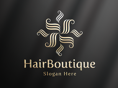 HairBoutique - Elegant Logo