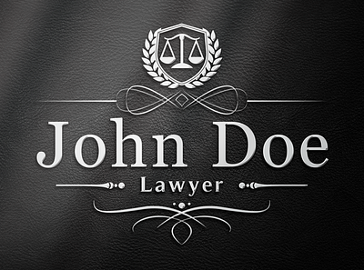 Lawyer Logo Design attorney brand design brand identity branding classic crest logo law firm lawyer logo legal adviser logo design luxury brand luxury logo scales of justice