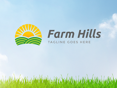 Farm Hills Logo Design