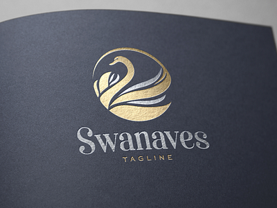 Swanaves - Elegant Logo Design