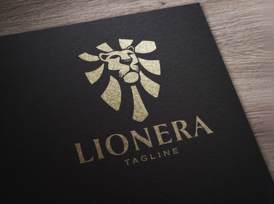Lionera Logo Branding brand identity branding crest elegant logo lion head lion logo lion shield logo design luxury brand luxury logo real estate realestate logo realtor logo realty logo