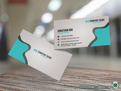 Corporate Business Card Design v01 brand identity branding business card business card design business card template corporate identity creative business card personal branding stationery