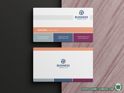 Personal Business Card Design v01 brand identity branding business card business card design corporate identity personal branding stationery visual identity