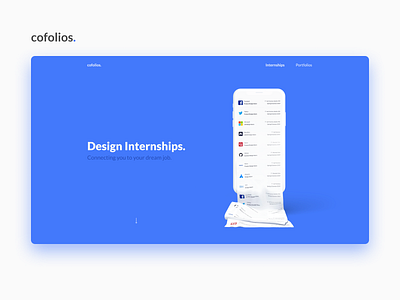 Cofolios Design Internships