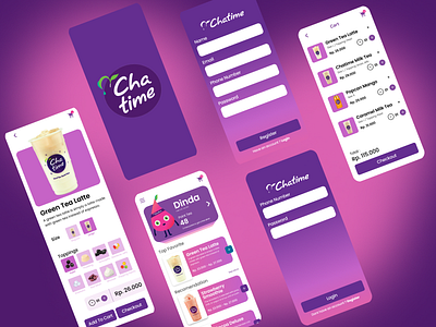 Redesign Chatime Mobile App