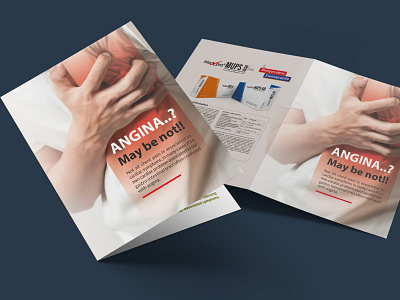Bi Fold Brochure for pharmaceutical a4 flayer brochure flayer pharma showcard