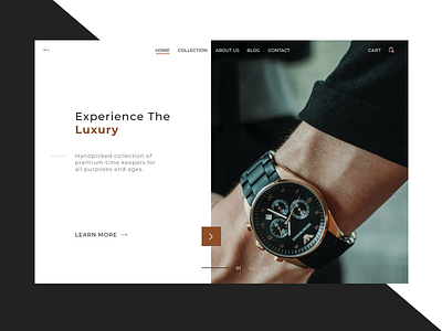 Product Landing Page ⌚