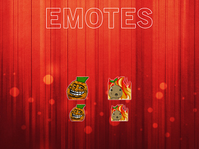 CUSTOM EMOTES animated badges creepy custom emotes twitch design discord emotes illustration pineapple smiling face streamer streaming twitch