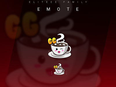 COFFEE badge design badges design emotes gamers illustration streamer streaming twitch vector
