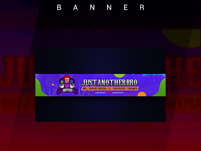 TWITCH BANNER badges banner banner design cover custom banner design emotes facebook cover header illustration logo overlay overlay banner streamer streaming twitch twitch banner twitter banner youtube banner