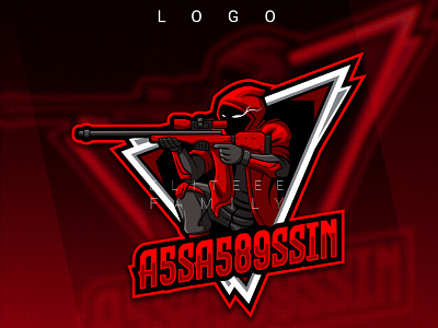 ASSASSIN LOGO assassin assassinscreed badges branding design discord emotes graphic design illustration logo ninja streamer streaming twitch ui