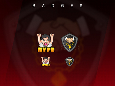 CUSTOM EMOTES badges design discord emotes illustration logo streamer streaming twitch ui