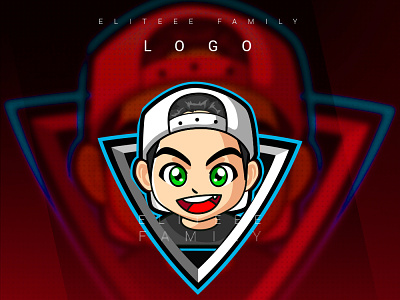 KIDS LOGO illustration streamer twitch