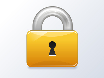 Lock Icon 2 By Phil Matthews On Dribbble