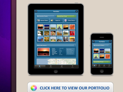 iPad & iPhone Icons icons ipad iphone portfolio screenshots