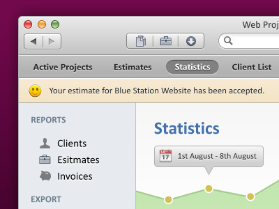 Web Project Statistics