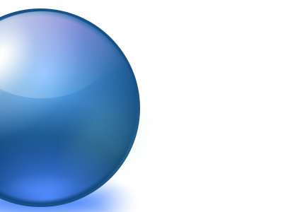 Orb blue globe glow orb purple