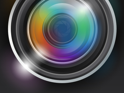 Camera Lens Close Up