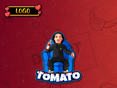 LOGO animation design emote emotes gamers graphicdesign logo logo design logodesign logos logotype tomato tomato sauce tomatoes