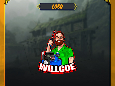 WILLCOE LOGO branding illustration logo
