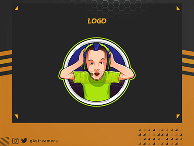 KIDS LOGO animation boy branding custom logo cute logo design emotes gamers gaming graphicdesign illustration kids logo logo logo design logo gaming logo maker man