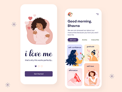 Self-care App Design