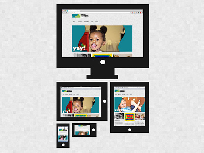 Responsive Web - Display Devices golden rectangle portfolio responsive design responsive website showcase