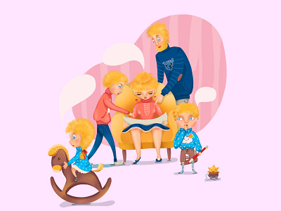 Detrimax Concept Family illustration