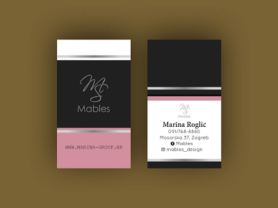 Vertical Business Card adobe illustrator adobe photoshop branding business card business logo company logo creative design graphic design logo ready designs thereadydesigns vertical business card visiting card