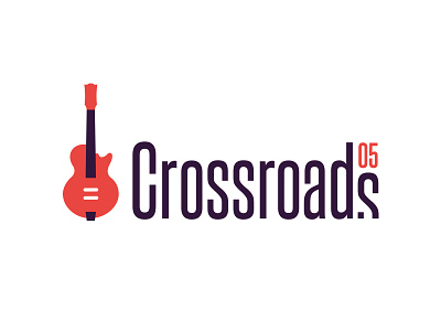 Crossroads Logotype blues crossroads gibson guitar logo logotype