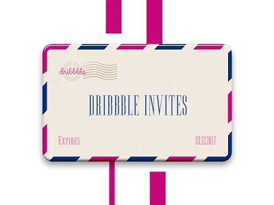 Dribbble Invitations