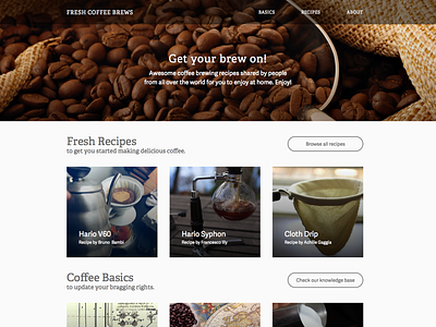 Get your brew on! brewing coffee design espresso sketch website