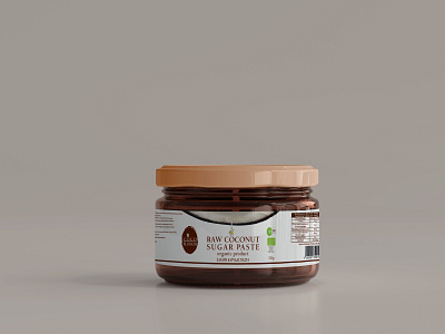 Coconut Paste Label design labeldesign