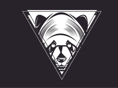 Illustration Panda design illustration