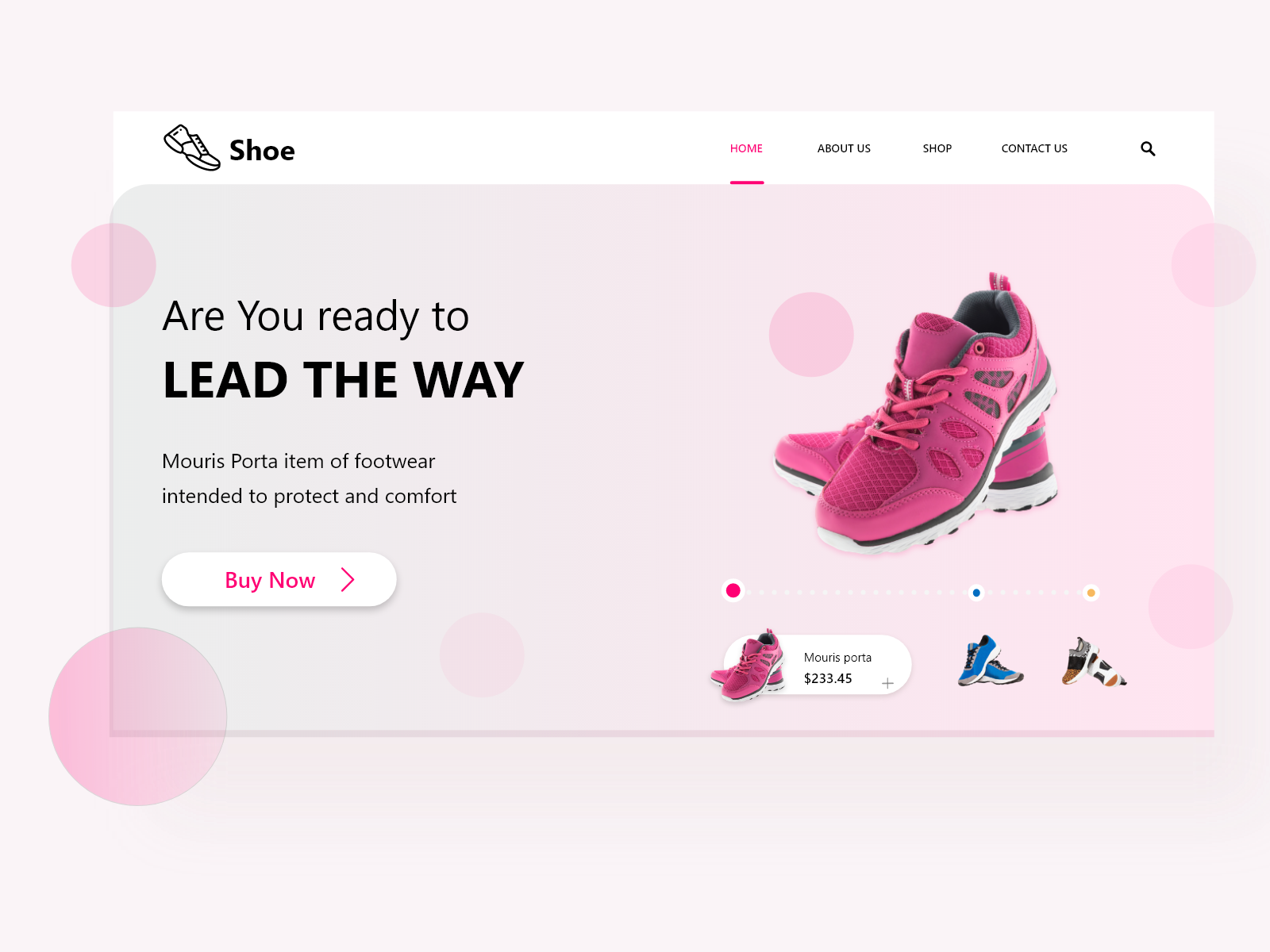 Home page online shopping Site Page by Arslan Ahmad on Dribbble