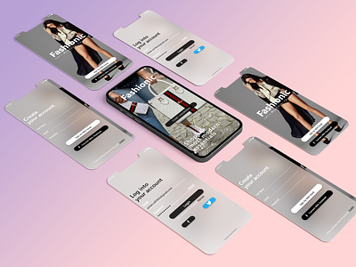 Fashion App Design