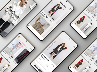 Online Shopping app design app app design application branding design ecommerce shopping app ui ux