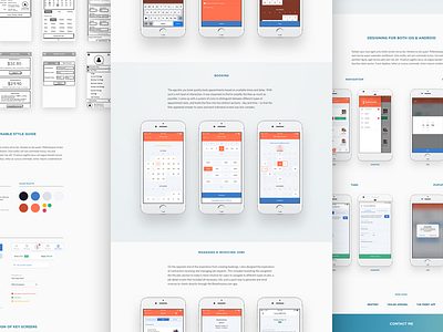 BookAnyone Android & iOS case study advanced search android calendar case study ios jobs mobile design scheduling ui ux