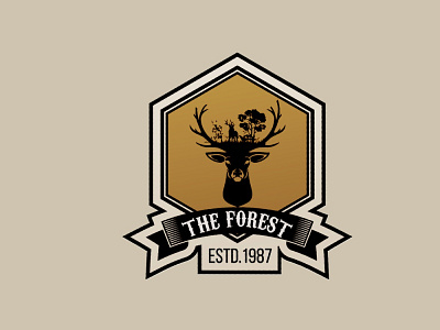 The Forest design forest logo graphic design graphicdesign icon logo logodesign logotype minimal minimalist minimalist logo proffesional logo proffessional ui vector vector art vintage badge vintage design vintage logo visual design