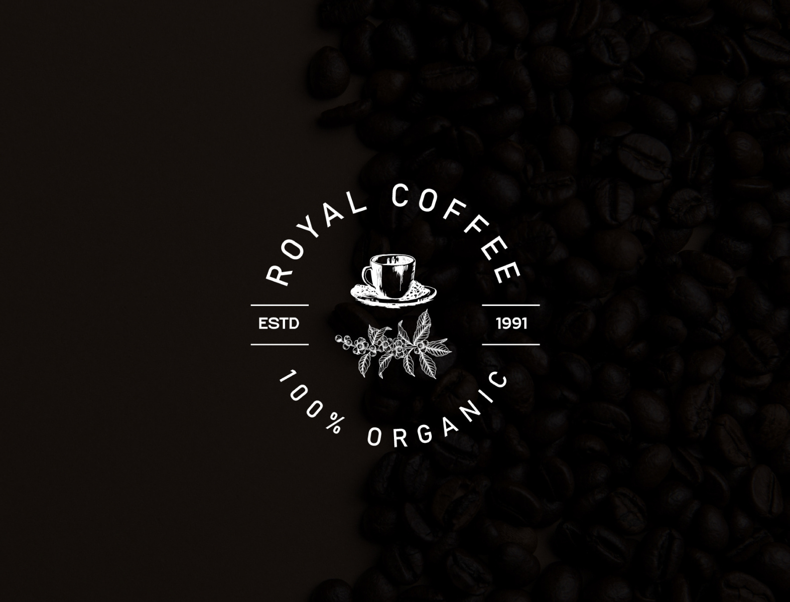 Royal Coffee Logo by Maheen Naeem on Dribbble