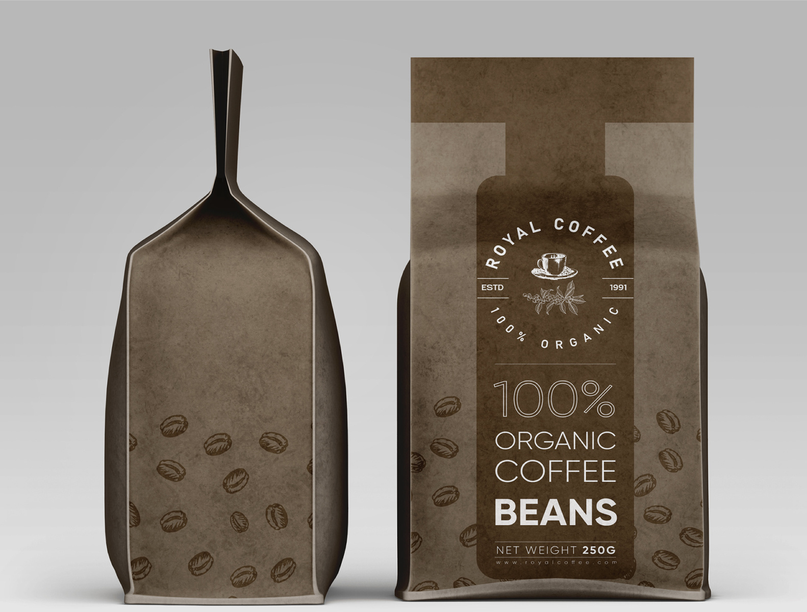 Coffee Package Design by Maheen Naeem on Dribbble