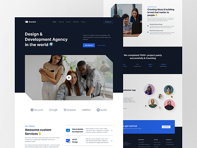 brandful Landing Page Design