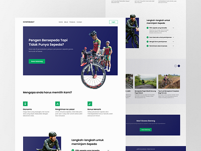 Gowesbabat Landing Page Design