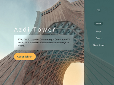 Azadi Tower branding design graphic design icon illustration logo minimal ui vector web