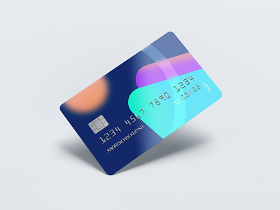 Credit Card design design flat icon illustration minimal ui vector web