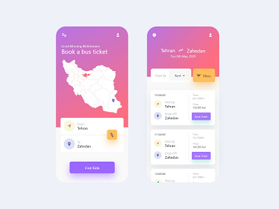 Bus ticket App