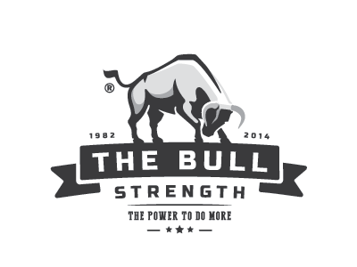 The Bull brand book branding business company mark icon client power strong animal the bull logo the bull strength top best animal unique studio identity