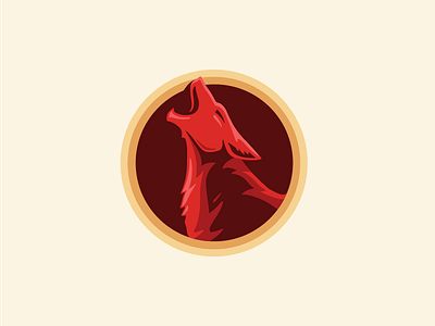 Coyote aggressive strong concept animals animal coyote attack danger aggressive brand book branding design chinema production film movie mark identity icon moon strong sunset wolf illustration fox