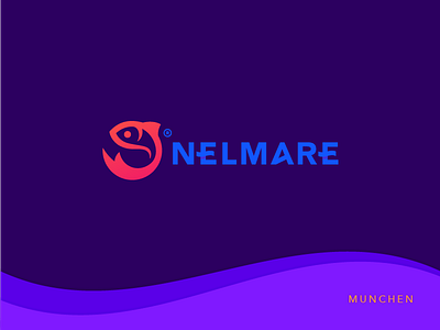 Nelmare ( Fish logo )