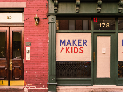 Maker Kids Signage charity maker kids non profit toronto